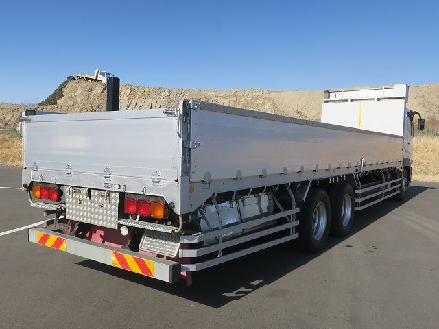 三菱ふそう、スーパーグレート、平ボディ、QKG-FU54VZ・中古