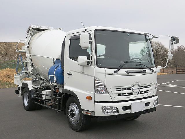 中古トラック 日野コンクリートミキサー車 ＃2