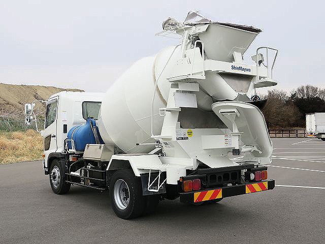中古トラック 日野コンクリートミキサー車 ＃4