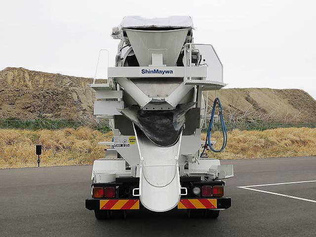 中古トラック 日野コンクリートミキサー車 ＃5