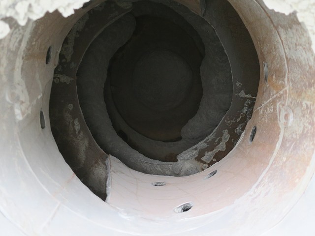 中古トラック 日野コンクリートミキサー車 ＃6