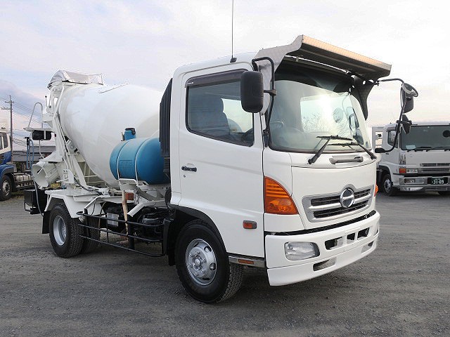 中古トラック 日野コンクリートミキサー車 ＃2