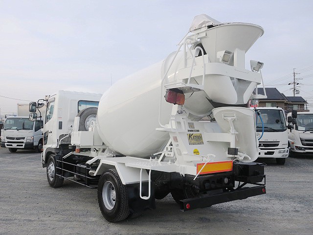 中古トラック 日野コンクリートミキサー車 ＃4