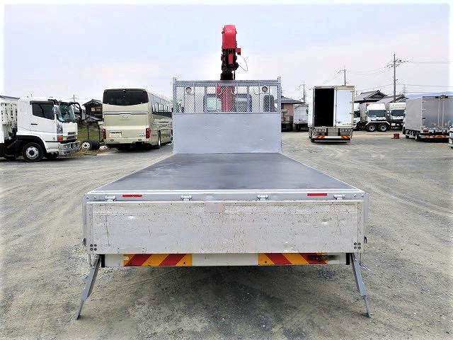 中古トラック いすゞクレーン付平ボディアルミブロック ＃7