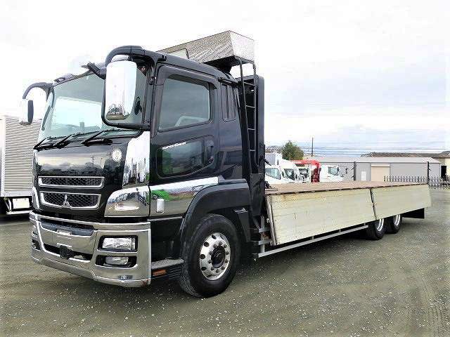 中古トラック 三菱ふそう平ボディアルミブロック ＃7