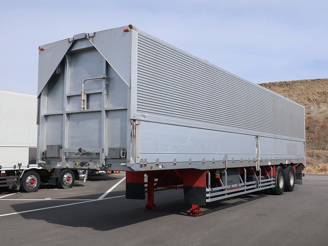 [Vehicle for lease only] 2008 model Nippon Trex 2-axle wing trailer, maximum load capacity 19.9t, lift axle, all-wheel air suspension, 13m body