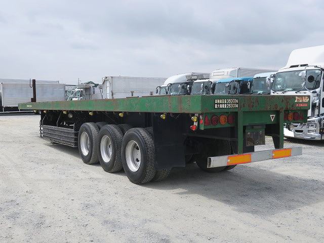 中古トラック トレールモービルまな板セミトレーラー ＃4