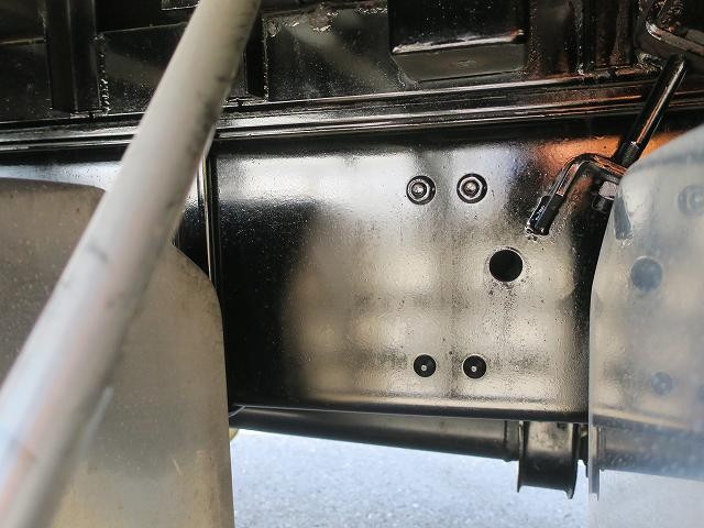 中古トラック 三菱ふそうクレーン付平ボディアルミブロック #14