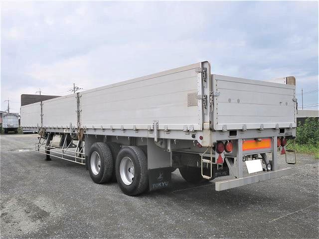 中古トラック 東急アルミブロック平トレーラー #4