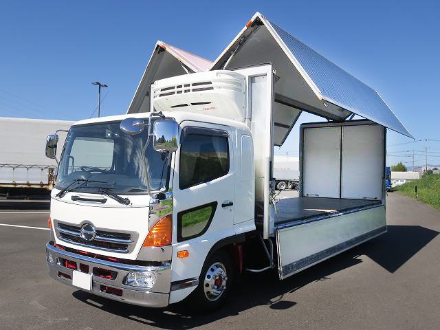 中古トラック 日野 レンジャー 中型冷凍ウィング