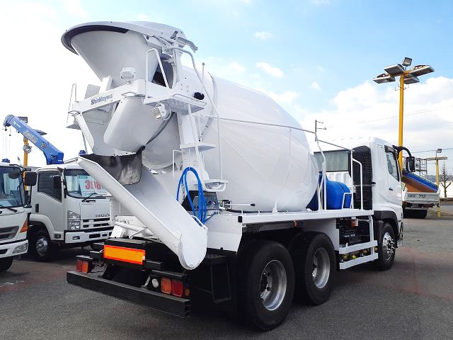 中古トラック 三菱ふそうコンクリートミキサー車 #3
