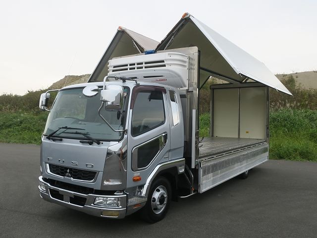 三菱ふそう、ファイター、冷凍ウィング、TKG-FK64F・中古