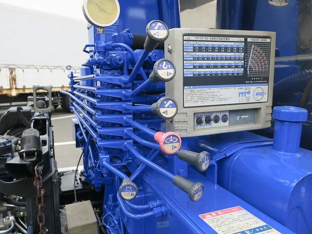 中古トラック 日野 クレーン付平ボディアルミブロック #8