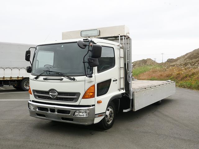 中古トラック 日野平ボディアルミブロック ＃7