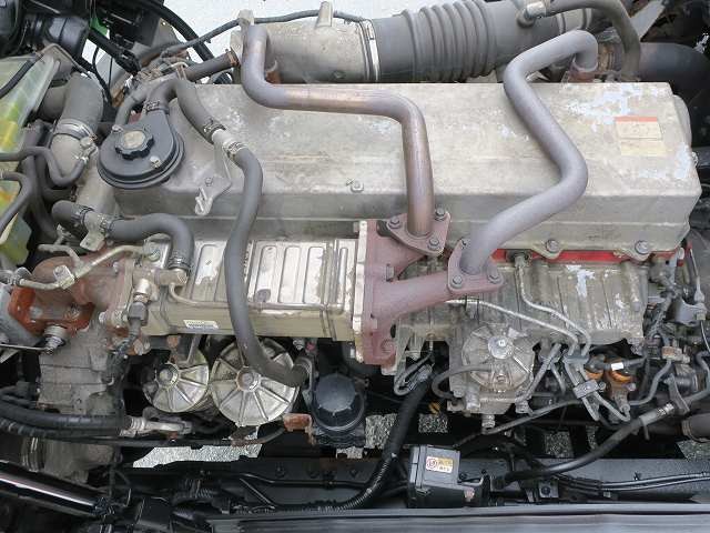 中古トラック 日野平ボディアルミブロック ＃12