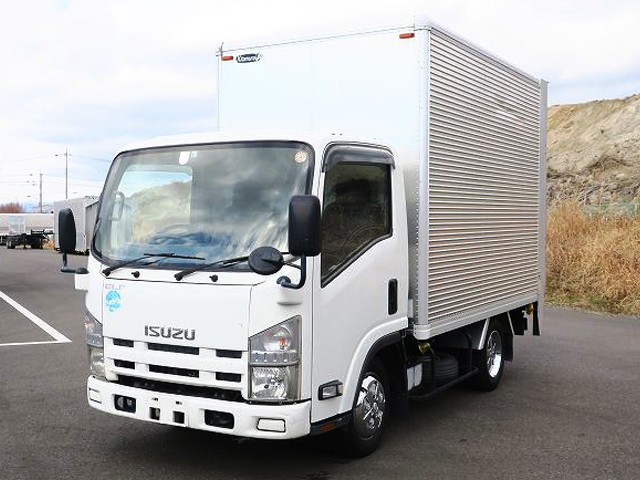 【ISUZU］いすゞ　エルフ　H19年式　アルミバン　2t車　ロングボディー　PS PW　　 エルフ 2t 高床 標準ロング アルミバン マルチゲート付 | すぐに乗れる
