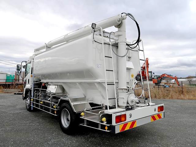 中古トラック いすゞ粉粒体運搬車 #4