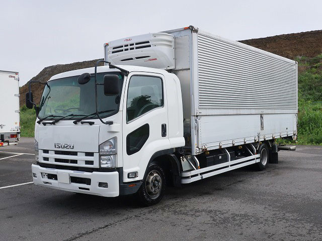 [Vehicle for lease only] 2008 model Isuzu Forward, medium-sized freezer wing, 6200 wide, storage PG, -30 degree setting, aluminum wheels made by Ryohin Heavy Industries 