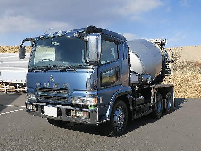 中古トラック 三菱ふそう スーパーグレート 大型コンクリートミキサー車