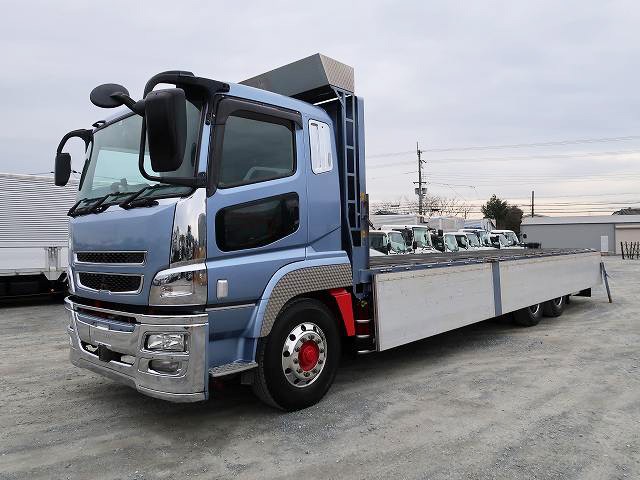 中古トラック 三菱ふそう平ボディアルミブロック #7