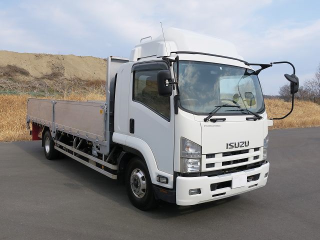 中古トラック いすゞ平ボディアルミブロック ＃2