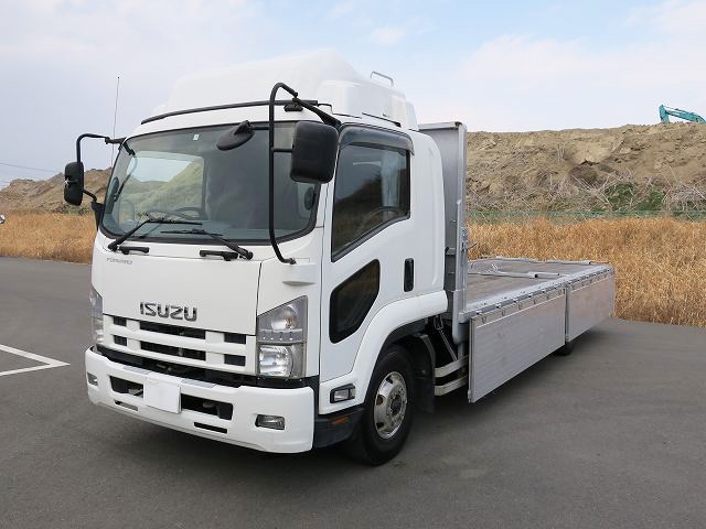 中古トラック いすゞ平ボディアルミブロック #7