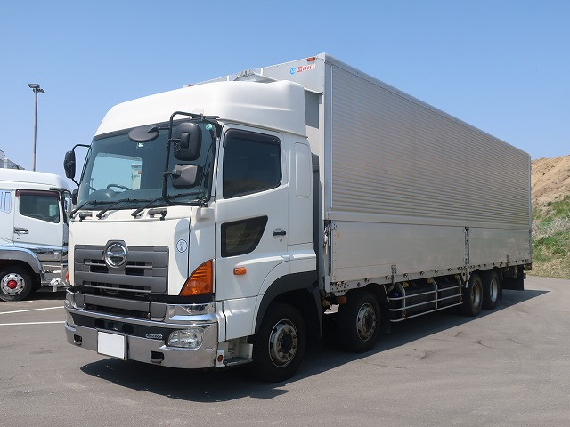 [Vehicles for lease rental only] 2012 Hino Profia large aluminum wing 4-axle low floor high roof retarder