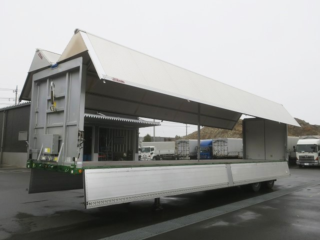 中古トラック 日本フルハーフウィングトレーラー ＃8