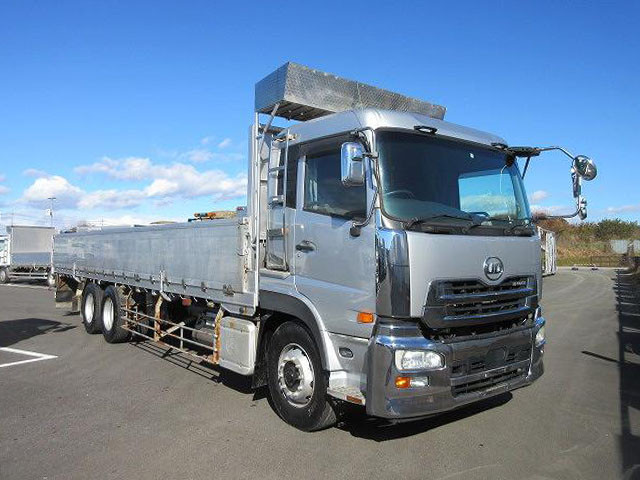 中古トラック UDトラックス平ボディアルミブロック ＃2