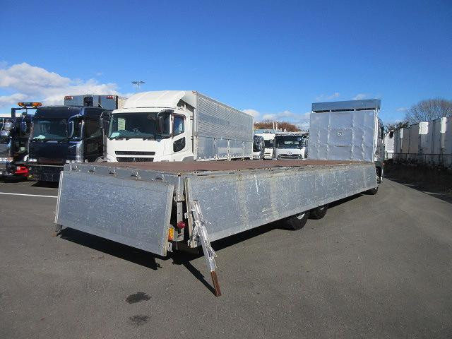 中古トラック UDトラックス平ボディアルミブロック ＃6