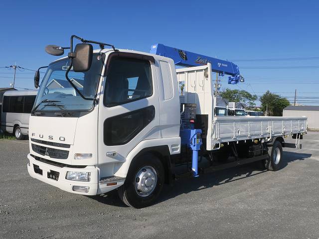 中古トラック 三菱ふそう ファイター 中型クレーン付