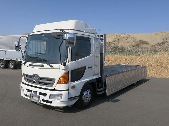 中古トラック 日野平ボディアルミブロック ＃7