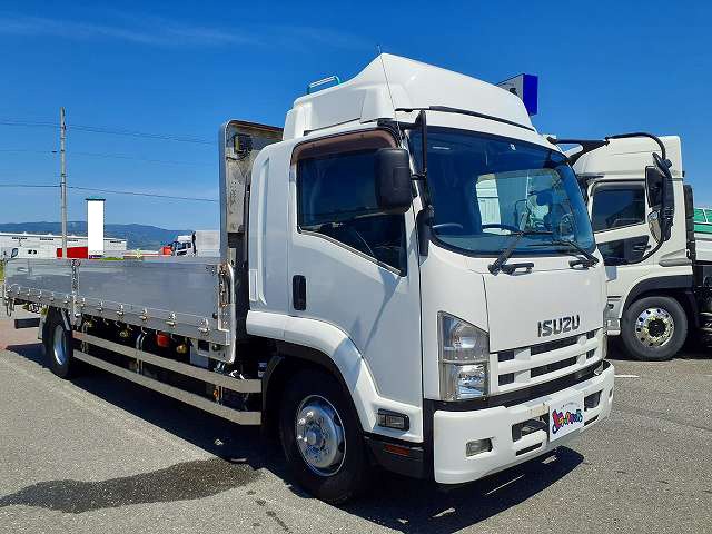 中古トラック いすゞ平ボディアルミブロック ＃2