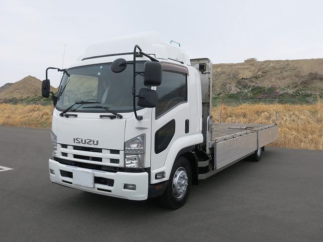 中古トラック いすゞ平ボディアルミブロック ＃7