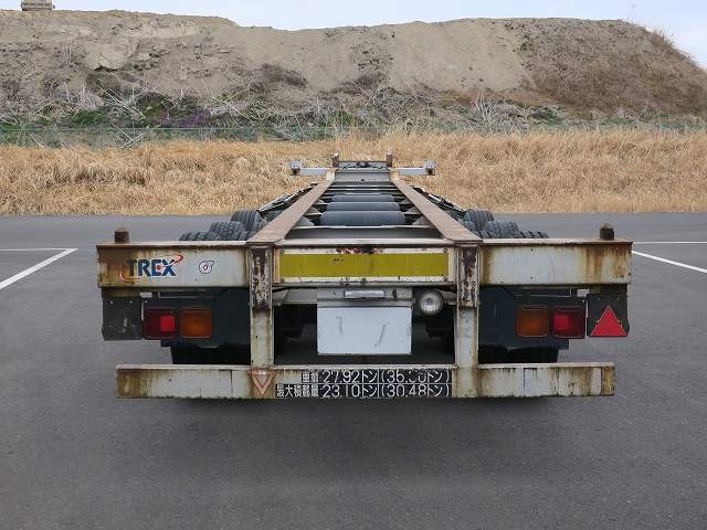 中古トラック トレクス海コンシャーシ #6