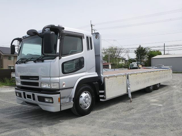 中古トラック 三菱ふそう平ボディアルミブロック ＃7