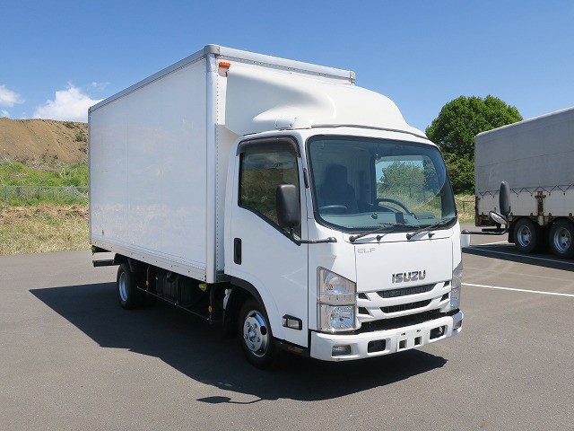 中古トラック いすゞ エルフ 2tアルミバン