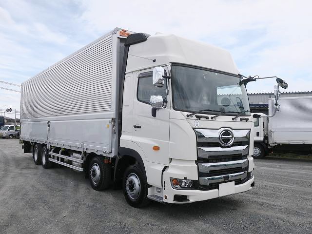 レ*オ様 ★積荷付★日野新型プロフィア４軸平荷台トラック　トラックコレクション kk1007rb_07_symxxGGFvAWOLi10Rk