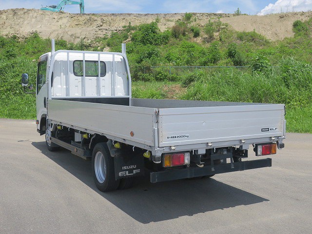 中古トラック いすゞ平ボディアルミブロック ＃4