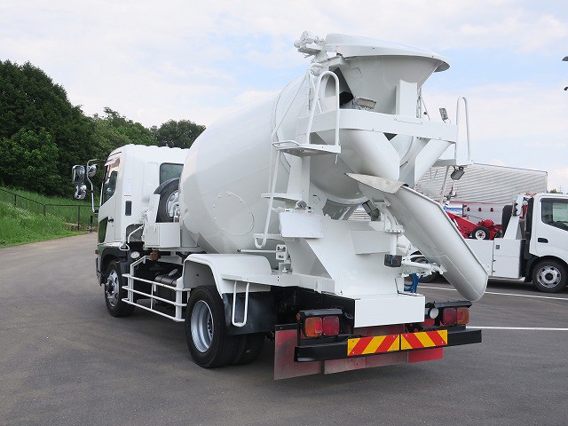 中古トラック 日野コンクリートミキサー車 ＃4