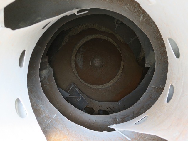 中古トラック 日野コンクリートミキサー車 ＃6