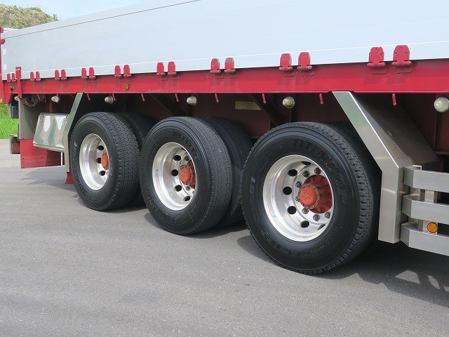 中古トラック 東邦車輛アルミブロック平トレーラー ＃22