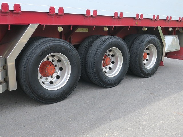 中古トラック 東邦車輛アルミブロック平トレーラー ＃23