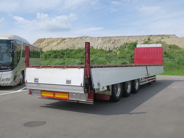 中古トラック 東邦車輛アルミブロック平トレーラー ＃6