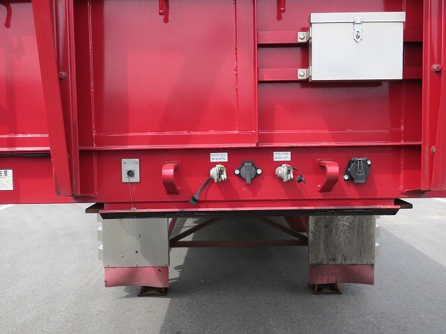 中古トラック 東邦車輛アルミブロック平トレーラー ＃9