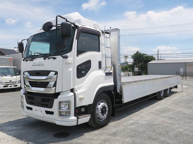 中古トラック いすゞ平ボディアルミブロック ＃7