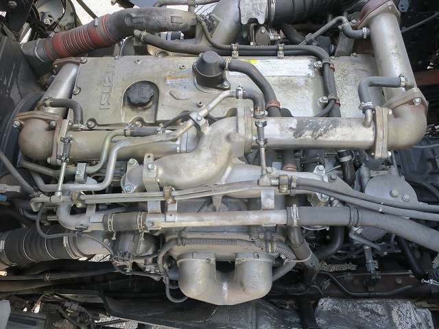 中古トラック いすゞ平ボディアルミブロック ＃9