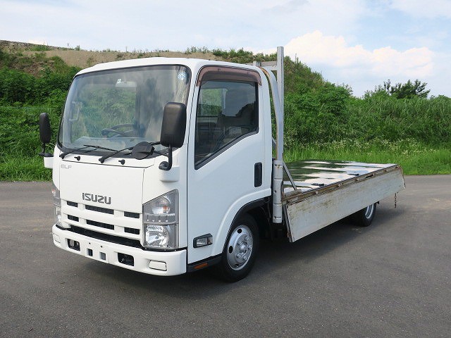 中古トラック いすゞ平ボディアルミブロック #7