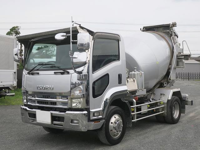 中古トラック いすゞ フォワード 増トン コンクリートミキサー車