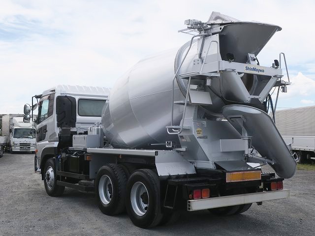 中古トラック UDトラックスコンクリートミキサー車 #4